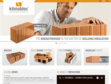 Tablet Screenshot of klimabloc.at